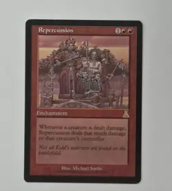 1999 Magic the Gathering - Repercussion - Urza's Destiny MTG - Image 1