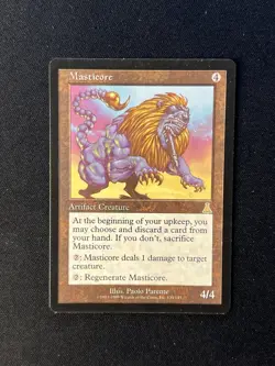 Masticore Urza's Destiny Rare Artifact MTG Magic The Gathering - Image 1