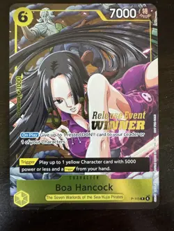 Boa Hancock (OP15 Release Event Winner) P-115 One Piece Promotion Cards Foil - Image 1