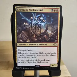 Lightning Skelemental The List Reprints Magic MTG PLST - Image 1