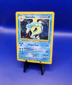 Gyarados 6/102 Holo Rare Base Set UK 4th Print 1999-2000 Pokemon Card TCG WOTC - Image 2