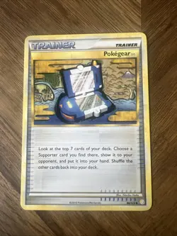 Pokemon TCG Pokegear 3.0 HeartGold/SoulSilver Base Set Non Holo Card 96/123 ⭐ - Image 1