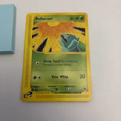 BULBASAUR 95/165 Expedition NON-HOLO E-Series / E-Reader Pokemon TCG card - Image 2