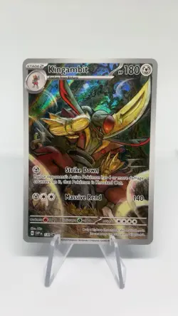 Kingambit 130 Sv: Scarlet & Violet Promo Cards Holo Pokemon TCG NM - Image 1