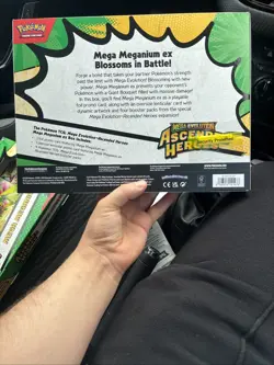 Pokemon TCG Mega Meganium Ex Box Brand New Factory Sealed - Image 2
