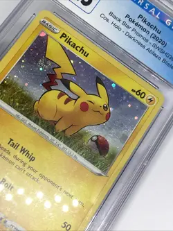 2021 POKEMON BLACK STAR PROMOS GENERAL MILLS SWSH PIKACHU CGC 8.5 - Image 2