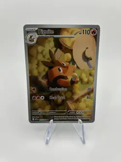 2025 Pokemon White Flare Illustration Rare Pignite 97/86 - Image 1