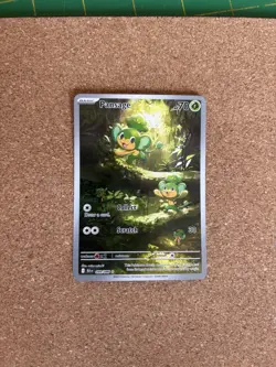 Pokemon TCG Black Bolt - Pansage 089/086 Illustration Rare Full Art English ✅ - Image 1