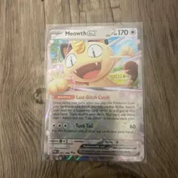 Meowth EX 62/88 Pokemon TCG Perfect Order Double Rare NM English Pack Fresh - Image 1