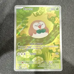 Rowlet 090/088 NM ME03: Perfect Order Illustration Rare Pokemon TCG English POR - Image 1