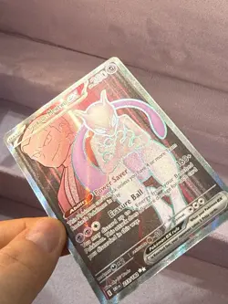 Team Rocket's Mewtwo ex 213/182 Full Art Rare Destined Rivals Pokemon NM - Image 5