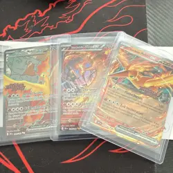 Pokemon TCG Team Rocket's Moltres ex Destined Rivals Stamped UPC Promo Set - Image 1