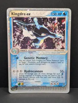 Kingdra ex 92/97 Dragon Holo Ultra Rare Pokemon TCG Nintendo vintage LP+ - Image 1