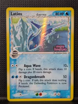 LATIOS REVERSE HOLO STAMP DELTA SPECIES 22/110 EX HOLON PHANTOMS POKEMON ENGLISH - Image 1