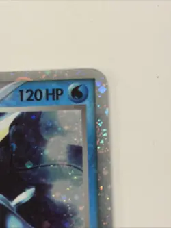 2005 Vaporeon ex Ultra Rare Delta Species 110/113 LP Pokemon 110/113 HOLO - Image 3