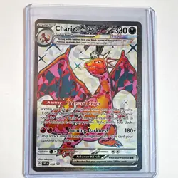 The Pokemon Company Pokemon TCG Charizard ex 056 SV Promo Full Art Tera Holo EN - Image 1