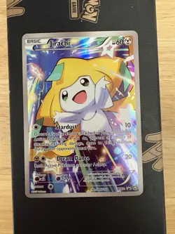 Pokemon Jirachi XY67a XY Alternate Art Full Art Holo Black Star Promo - Image 1