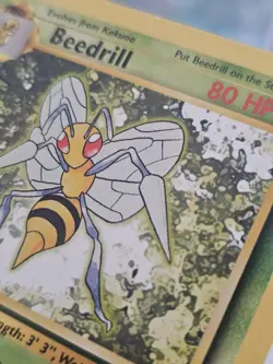 Pokemon TCG Beedrill Base Set 17/102 Regular Unlimited Rare WOTC 1999 - Image 4