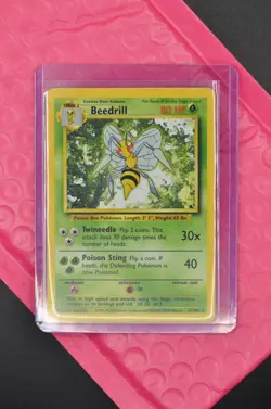 Beedrill 17/102 Base Set 1999 Rare Regular - Vintage English Pokemon Card - Image 4