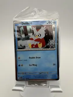 Delibird 046/193 2025 Holiday Calendar Holo SEALED Pokemon TCG - Image 1