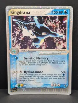 Kingdra ex 92/97 Dragon Holo Ultra Rare Pokemon TCG Nintendo vintage MP - Image 1