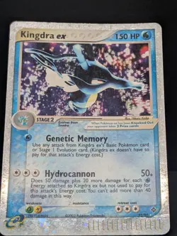 Kingdra ex 92/97 Dragon Holo Ultra Rare Pokemon TCG Nintendo vintage MP - Image 3