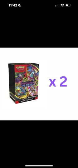 Phantasmal Flames: Pokemon Center ETB + Booster Box + Booster Bundle x2 PREORDER - Image 3