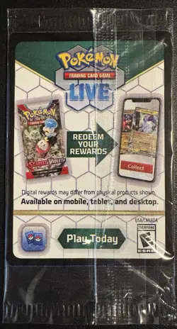 Sealed Pokemon Prismatic Evolutions Stamped Surprise Box Promo Sylveon ex 41/131 - Image 2