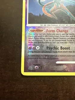 Deoxys Attack Forme Lvl.50 Reverse Holo Rare HP Pokemon TCG legends Awakened - Image 5