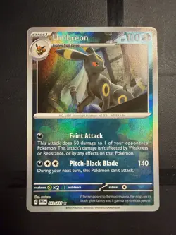 Pokemon TCG Prismatic Evolutions Umbreon Pokeball Reverse Holo Card 059/131 Mint - Image 1