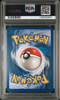 2002 POKEMON LEGENDARY COLLECTION #89 RATTATA REVERSE FOIL PSA 7 (2694) - Image 2