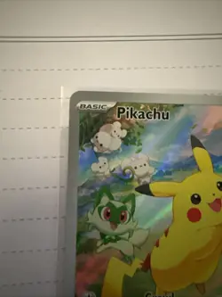 Pokemon Pikachu TCG SVP 88 Black Star Promo Holo Card Full Art, Near Mint/Mint - Image 3