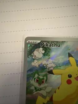 Pokemon Pikachu TCG SVP 88 Black Star Promo Holo Card Full Art, Near Mint/Mint - Image 3