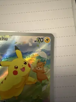 Pokemon Pikachu TCG SVP 88 Black Star Promo Holo Card Full Art, Near Mint/Mint - Image 4