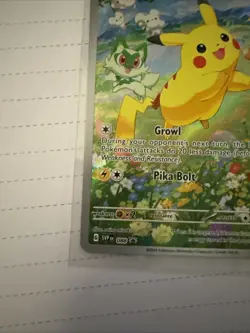 Pokemon Pikachu TCG SVP 88 Black Star Promo Holo Card Full Art, Near Mint/Mint - Image 5