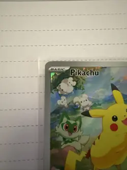 Pokemon Pikachu TCG SVP 88 Black Star Promo Holo Card Full Art, Near Mint/Mint - Image 3