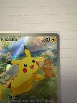 Pokemon Pikachu TCG SVP 88 Black Star Promo Holo Card Full Art, Near Mint/Mint - Image 4