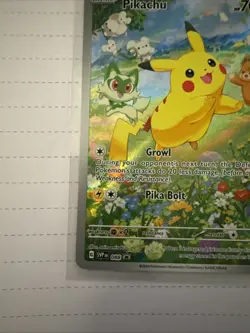 Pokemon Pikachu TCG SVP 88 Black Star Promo Holo Card Full Art, Near Mint/Mint - Image 5