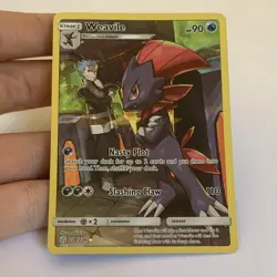Pokemon TCG Weavile 238/236 SM Cosmic Eclipse Full Art Holo Secret Rare Eng 2019 - Image 1