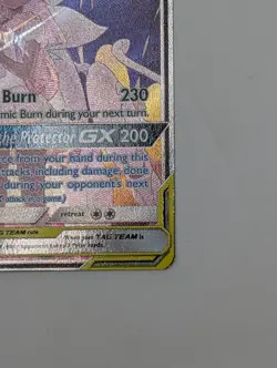 Pokemon TCG Cosmic Eclipse TAG TEAM #216 Solgaleo & Lunala GX Full Art RAW - Image 5