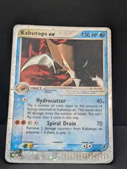 Kabutops ex 97/100 Sandstorm Holo Ultra Rare Pokemon TCG Nintendo HP - Image 3