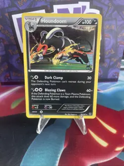 Houndoom 56/101 Pokemon TCG Holo Plasma Blast Holo Rare Card LP - Image 1
