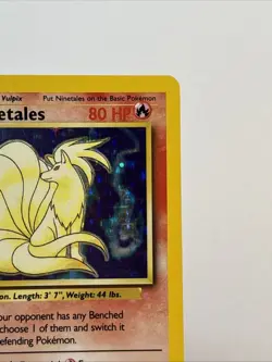 Ninetales 12/102 Base Set Unlimited Holo Rare Pokemon TCG Card WOTC 1999 - Image 5