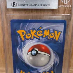 1999 Pokemon Base Set Shadowless Ninetales 12/102 Holo Rare Unlimited BGS - Image 2