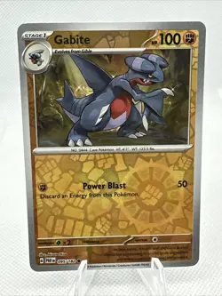 Gabite - 095/182 Paradox Rift Reverse Holo Pokemon - NM/MINT - Image 1