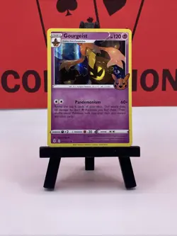 Gourgeist 077/203 Trick or Trade Holo Stamped Rare Pokemon TCG 2021 VLP - Image 2