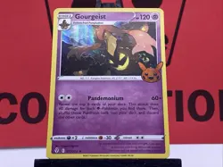 Gourgeist 077/203 Trick or Trade Holo Stamped Rare Pokemon TCG 2021 VLP - Image 4