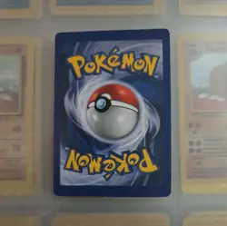 Weezing 45/62 HOLO Prism Fossil Set Vending Golden Sticker Pokemon Card Vintage - Image 2