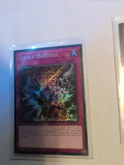 Yugioh Evenly Matched RA01-EN074 Secret Rare 1st Ed NM - Image 3