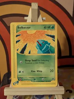 Pokemon Card Bulbasaur 95/165 Expedition Base Set WOTC Vintage Common 2002 - Image 1